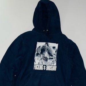 FA NAVY BLUE HOODIE (M)